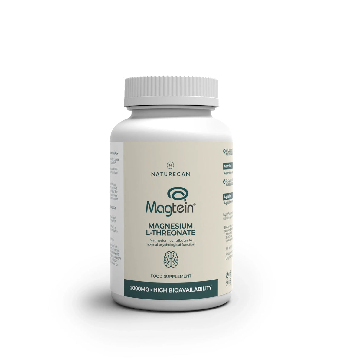 Naturecan Magtein treonian magnezu 2000 mg – suplement diety w kapsułkach