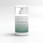 Balsam na stawy CBD Naturecan 1500mg w opakowaniu z pompką na białym tle.