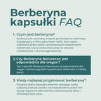 Najczęstsze pytania o berberynę Naturecan – czym jest berberyna, jak ją stosować i czy kapsułki Rebersa® są odpowiednie dla wegan
