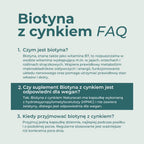 Najczęstsze pytania o Biotynę z cynkiem Naturecan, witaminę B7, wegański skład i sposób stosowania