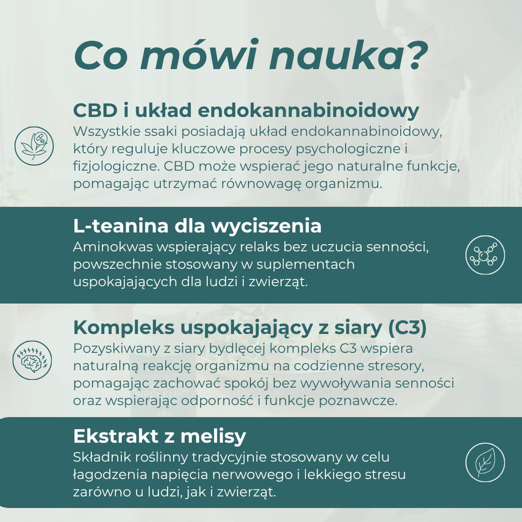 CBD przysmaki dla psa na uspokojenie