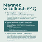 FAQ o magnezie w żelkach Naturecan, dawkowaniu, stosowaniu przed snem i korzyściach suplementacji.