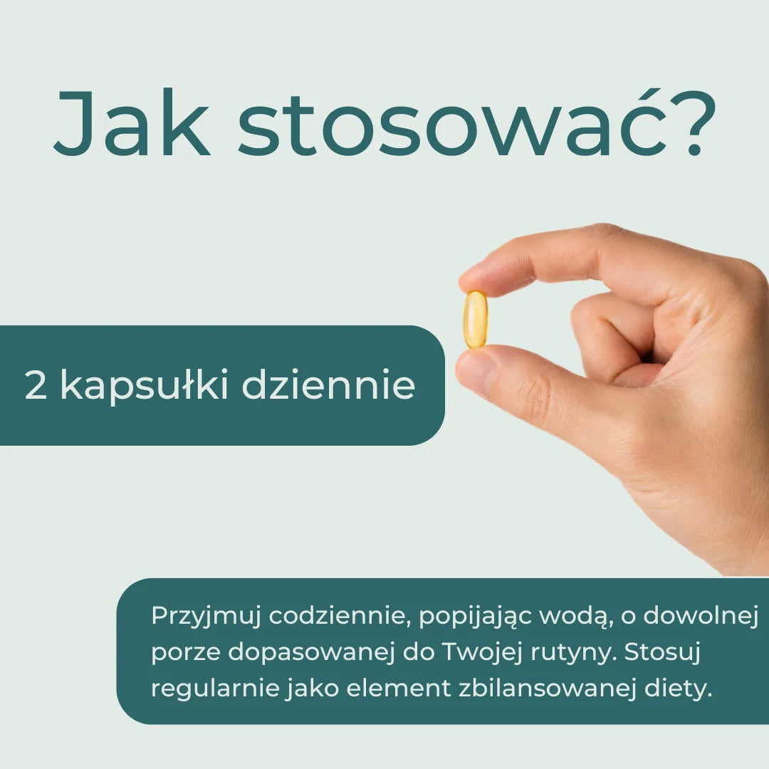 Jak stosować wegańskie Omega-3 Naturecan – dwie kapsułki dziennie jako źródło DHA i EPA z oleju z alg