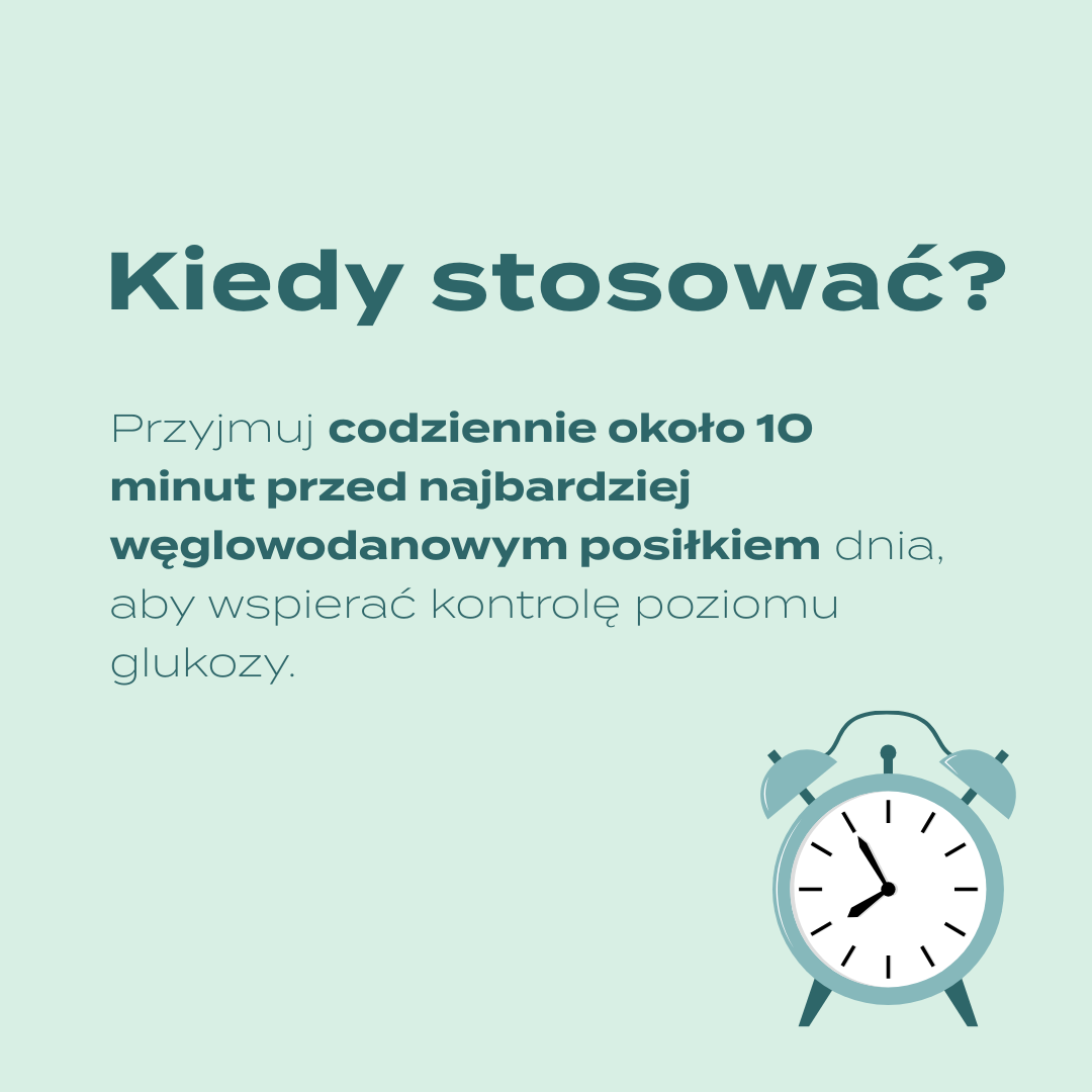 Reducose suplement – kiedy stosować kapsułki przed posiłkiem węglowodanowym
