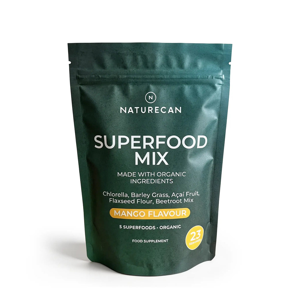 superfoods w proszku naturecan mango suplement diety mieszanka superfoods